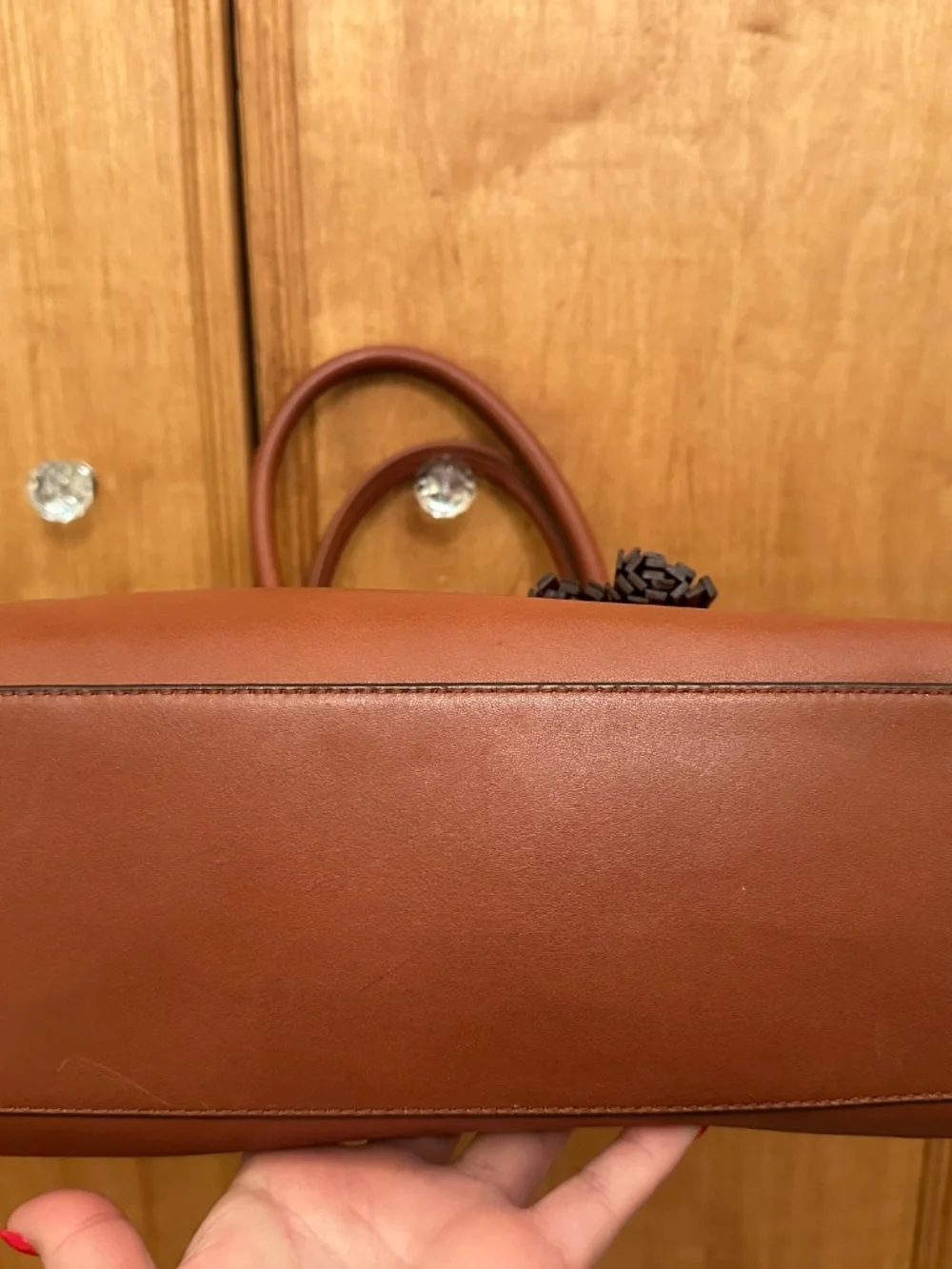 Coach Legacy Candace Carryall 19890 Cognac EUC MSRP $398 - Picture 6 of 11